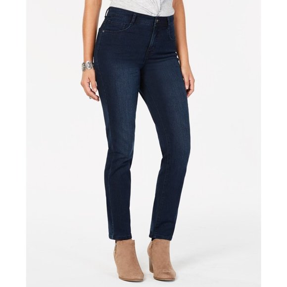 Style & Co. Denim - Style & Co Tummy-Control Slim-Leg Jeans
